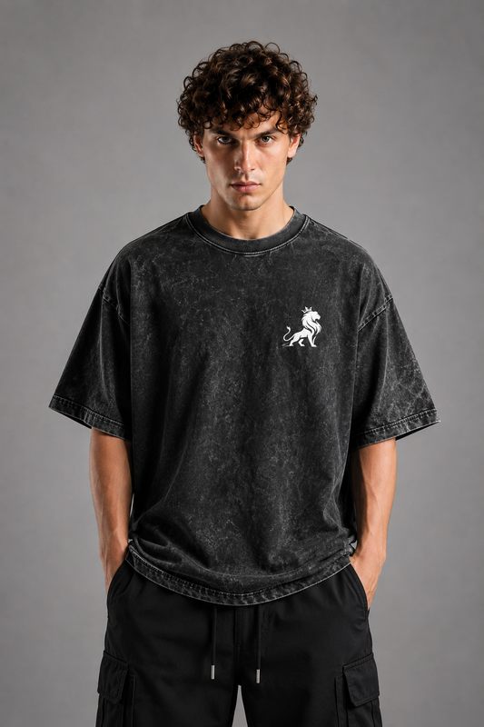Vega Boss Men's Graphic T-Shirt — Navy Blue