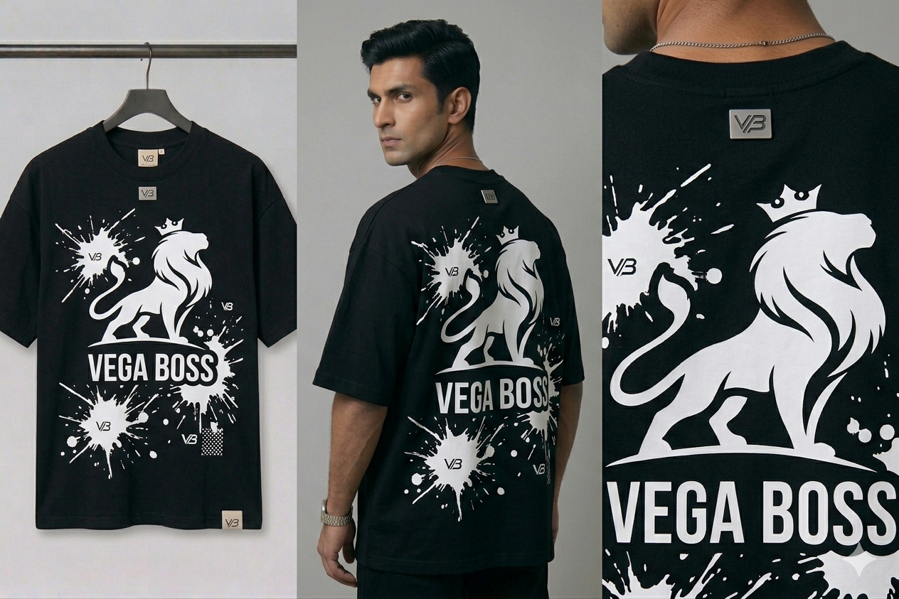 SHADOW TEE | Graphic Oversized T-Shirt
